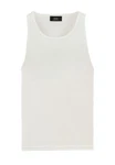 Antioch Poloshirt Mario Body Fit Creme/Weiß/Khaki/Grau