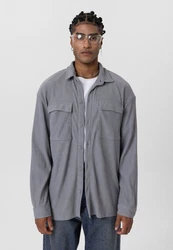 Dandalo Blusenshirt Aderito Hellgrau/Grau