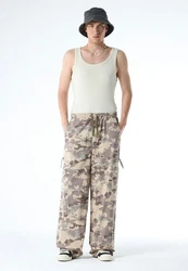 Dandalo 7/8-Strandhose Fernando Dunkelgrün/Khaki/Beige/Braun/Lila