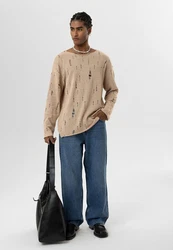 Dandalo Sweatshirt Yuri Beige/Braun