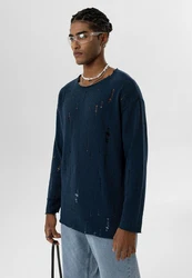 Dandalo Sweatshirt Yuri Blau/Dunkelblau