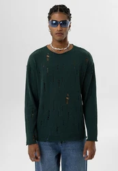 Dandalo Sweatshirt Yuri Dunkelgrün/Grün/Türkis