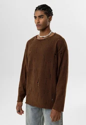 Dandalo Sweatshirt Yuri Braun/Dunkelbraun