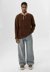 Dandalo Sweatshirt Yuri Braun/Dunkelbraun