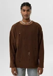 Dandalo Sweatshirt Yuri Braun/Dunkelbraun