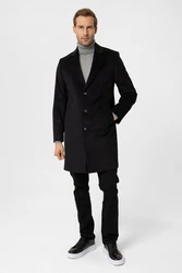 Moxx Paris Wintermantel JESUS Schwarz/Dunkelblau/Hellblau