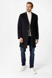 Moxx Paris Wintermantel JESUS Dunkelblau/Hellblau/Blau