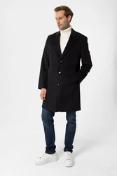 Moxx Paris Wintermantel JESUS Dunkelblau/Hellblau/Blau