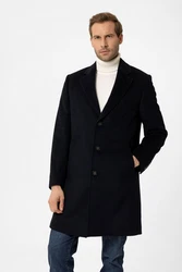 Moxx Paris Wintermantel JESUS Dunkelblau/Hellblau/Blau