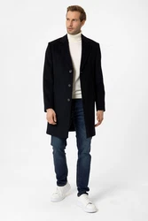Moxx Paris Wintermantel JESUS Dunkelblau/Hellblau/Blau