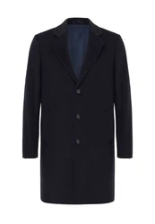 Moxx Paris Wintermantel JESUS Dunkelblau/Hellblau/Blau