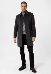 Moxx Paris Wintermantel FERNANDO Schwarz/Dunkelgrau/Dunkelblau