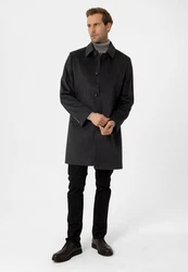 Moxx Paris Wintermantel FERNANDO Schwarz/Dunkelgrau/Dunkelblau