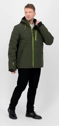 Killtec Skijacke KSW 68 MN SKI QLTD CS JACKET Outdoorjacke Funktionsjacke Grün/Dunkelgrün