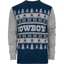 Forever Collectibles Rundhalspullover NFL Teams Ugly XMAS Weihnachten Dunkelblau/Grau/Hellblau/Blau/Rot