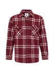 Moxx Paris Blusenshirt Arthur Dunkelrot/Rot/Bordeaux