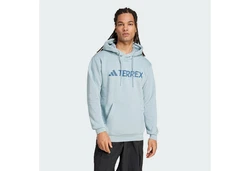 adidas TERREX Hoodie MULTI LARGE LOGO Hellblau/Blau