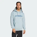 adidas TERREX Hoodie MULTI LARGE LOGO Hellblau/Blau