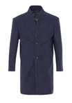 Antioch Winterjacke Standing Collar Dunkelblau/Hellblau/Blau