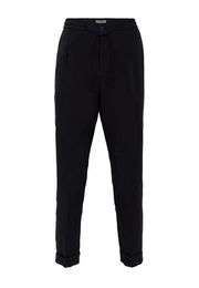 7/8-Strandhose Elastic and High Waist - Linen Blended - Regular Fit