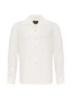 Antioch Blusenshirt Men Casual Shirt Weiß/Creme/Beige