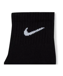 Nike Sportswear Freizeitsocken Everyday Cushion Crew 3er Pack Schwarz