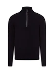 Nils Sundström Strickpullover Dunkelblau/Schwarz