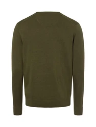 Nils Sundström Strickpullover Dunkelgrün