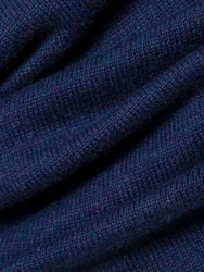 Nils Sundström Strickpullover Dunkelblau/Blau