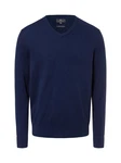 Nils Sundström Strickpullover Dunkelblau/Blau