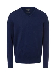 Nils Sundström Strickpullover Dunkelblau/Blau