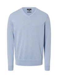 Nils Sundström Strickpullover Blau/Hellblau
