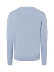 Nils Sundström Strickpullover Blau/Hellblau