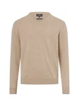 Nils Sundström Strickpullover Beige/Khaki/Braun/Grau