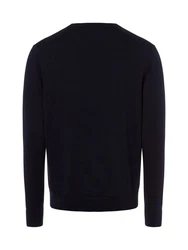 Nils Sundström Strickpullover Dunkelblau/Blau