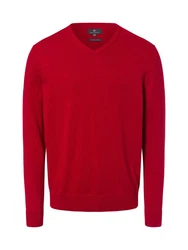 Nils Sundström Strickpullover Rot/Dunkelrot