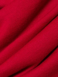 Nils Sundström Strickpullover Rot/Dunkelrot