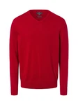 Nils Sundström Strickpullover Rot/Dunkelrot