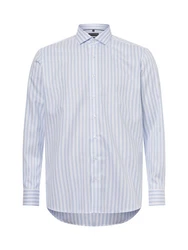 Finshley & Harding Businesshemd Hellblau/Blau/Grau