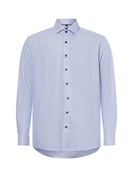Finshley & Harding Businesshemd Hellblau/Blau/Dunkelblau