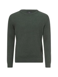 Nils Sundström Strickpullover Dunkelgrün/Grün