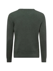 Nils Sundström Strickpullover Dunkelgrün/Grün