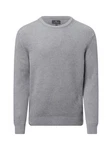 Nils Sundström Strickpullover Grau/Hellgrau/Dunkelgrau