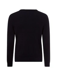 Nils Sundström Strickpullover Dunkelblau/Blau/Schwarz
