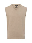Nils Sundstrm Pullunder Khaki/Braun/Beige