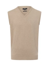 Nils Sundstrm Pullunder Khaki/Braun/Beige