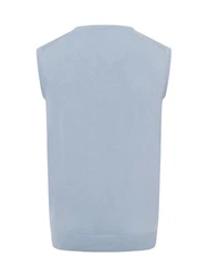 Nils Sundstrm Pullunder Blau/Hellblau
