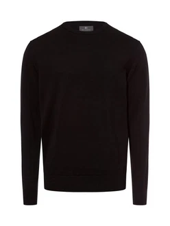 Nils Sundström Strickpullover Schwarz