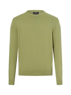 Nils Sundström Strickpullover Grün/Dunkelgrün/Hellgrün