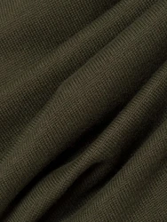 Nils Sundström Strickpullover Dunkelgrün/Khaki